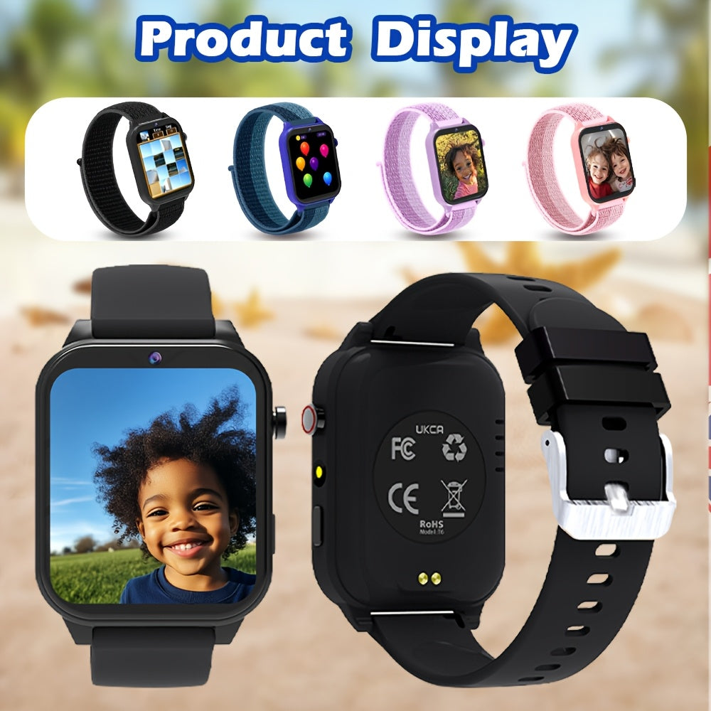 ERUN HD Smart Watch with Touch Screen & Camera - 18 Games, Alarm, Calendar