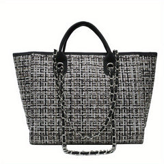 Large Capacity Shoulder Bag Top Handle Portable Handbag