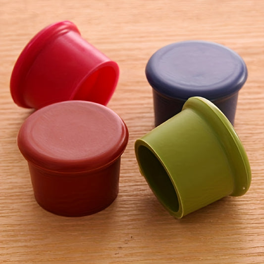 10pcs Silicone Bottle Caps Reusable Wine Stoppers Kitchen Accessory