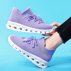 Women's Mesh Tennis Shoes Breathable Non-slip Walking Shoes
