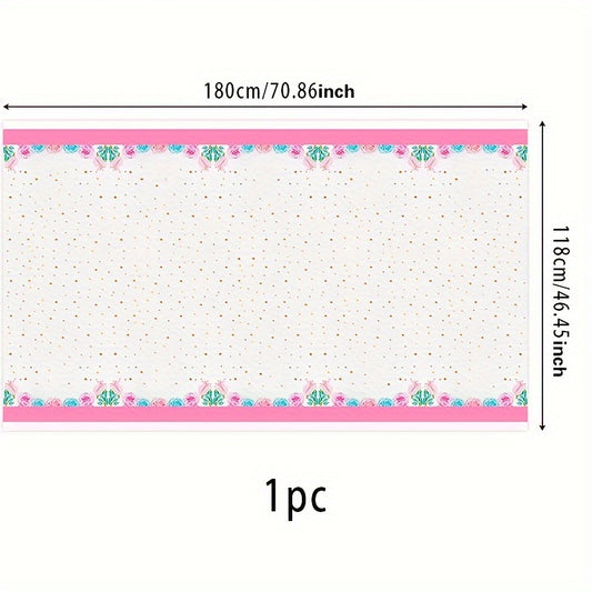 Unicorn Tablecloth for Birthday Party Decoration