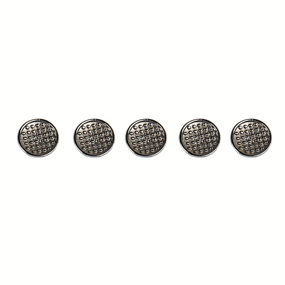 10pcs Orthodontic Lingual Button Bondable Metal Tongue Side Buckle