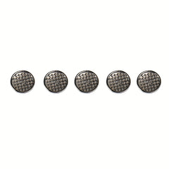 10pcs Orthodontic Lingual Button Bondable Metal Tongue Side Buckle
