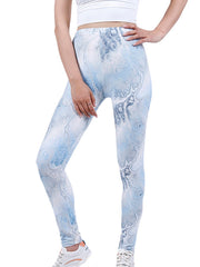 Women's Printed Yoga Pants High Waist Leggings