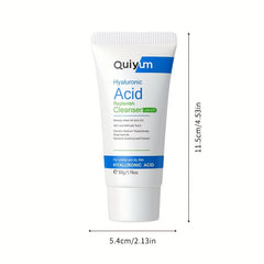 Hyaluronic Acid Cleanser 50g Gentle Face Wash Control Brighten Skin Tone