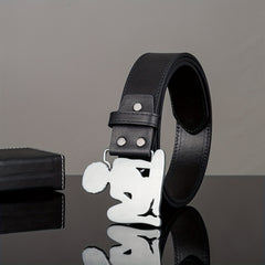 Casual Western Buckle Belt Retro Punk Rock PU Belt