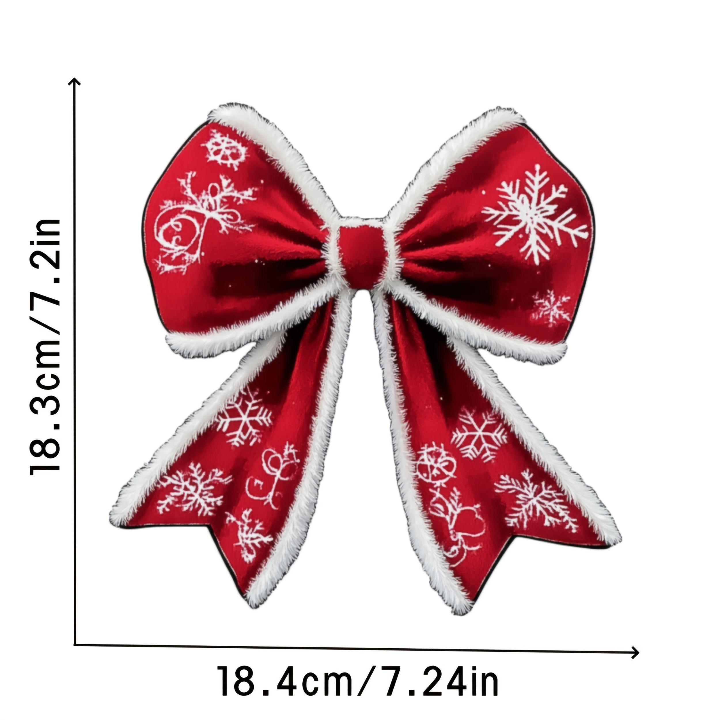 Winter Snowflake Iron-On Transfer Decal Glossy Finish