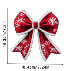 Winter Snowflake Iron-On Transfer Decal Glossy Finish