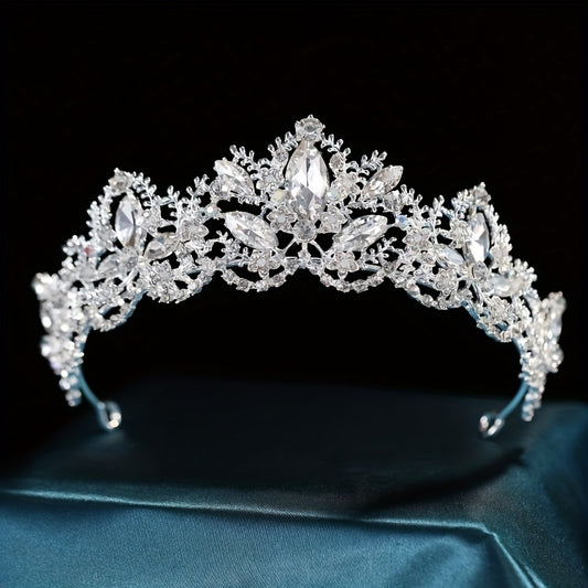 Crystal Rhinestone Bridal Crown Wedding Accessories