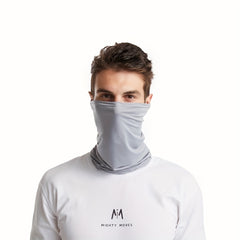 Elastic Breathable Neck Gaiter Tube Men Scarf Half Face Cover Bandana Headwear