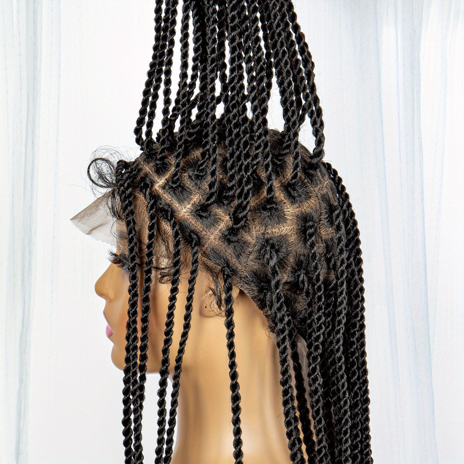 Braided Synthetic Full Lace African Style Wig