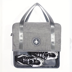 Travel Storage Bag Lightweight Duffle Bag Shoes Compartment