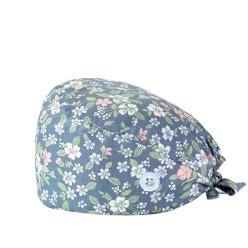 Cartoon Adjustable Work Cap For Women Animal Printed Working Hat