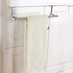 Single Pole Towel Rack Cabinet Door Back Cloth Hanging Rack Bathroom Towel Rack