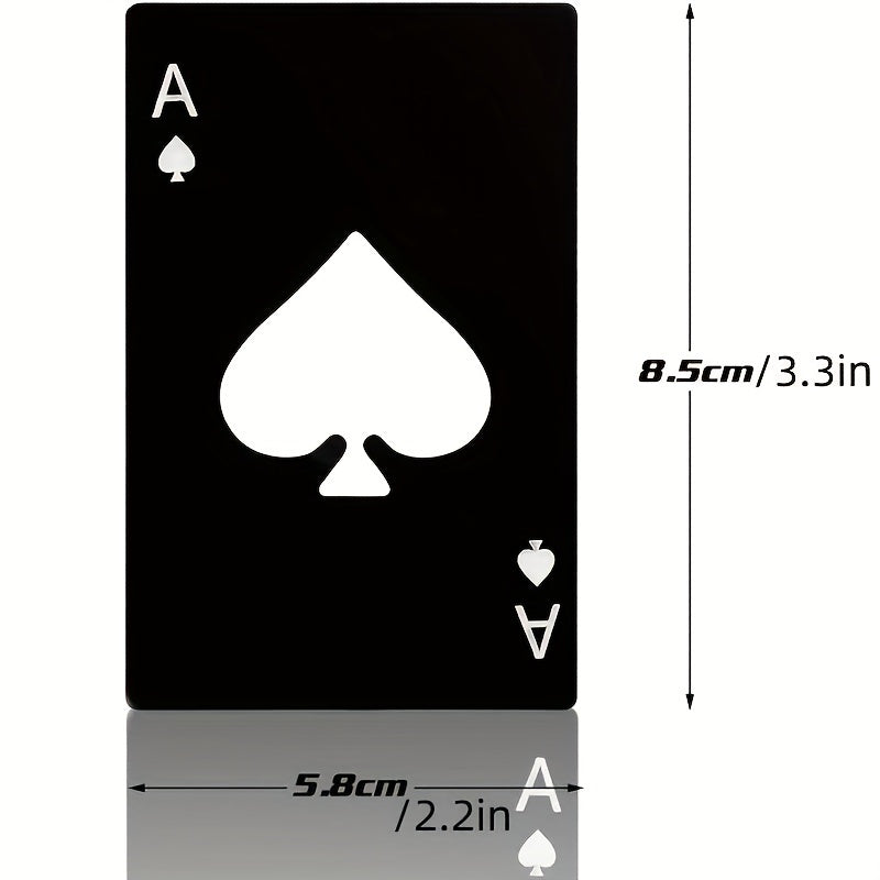4pcs Stainless Steel Credit Card Size Bottle Opener