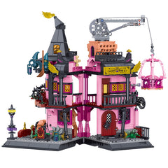 1022pcs Medieval Castle Magic Laboratory Building Block Toy Set