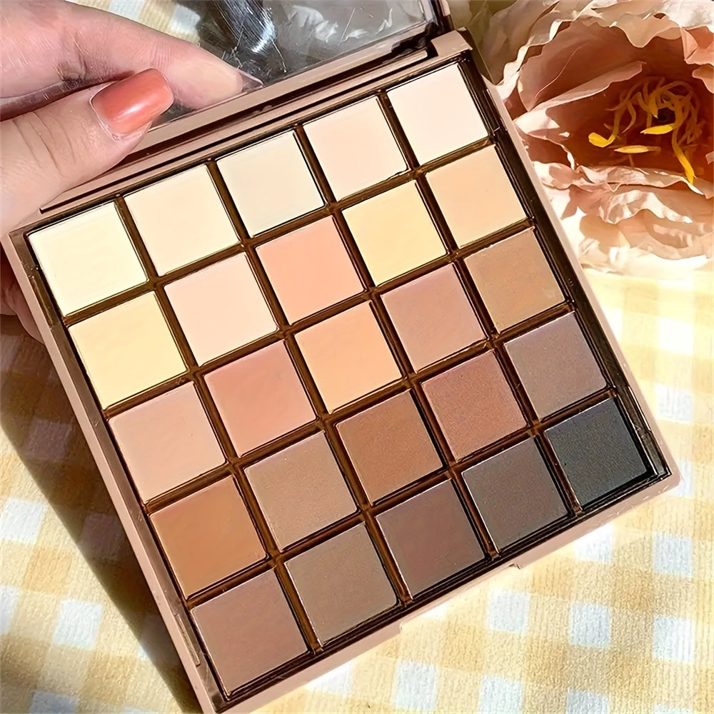 Neutral Gray & Brown Earth Tones Eyeshadow Palette