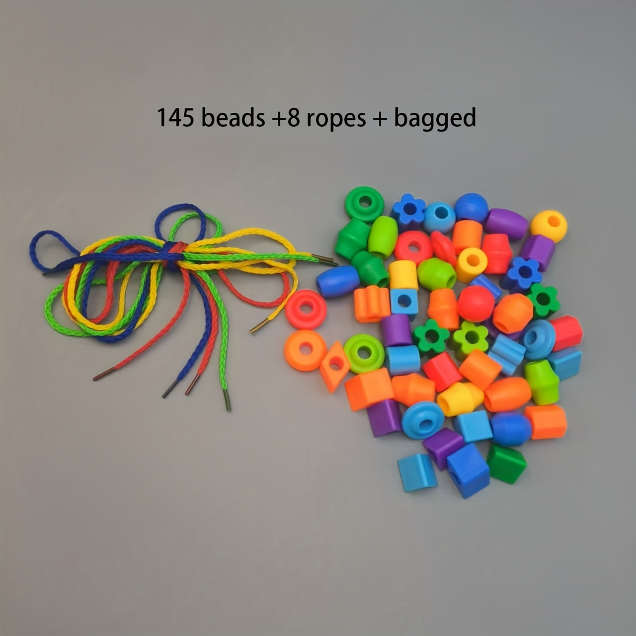 145pcs Educational Stringing Beads Toy for Kids 3+