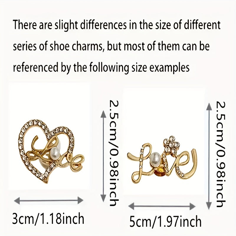 Shoe DIY Jewelry Accessories Removable Flower Decorative Drill