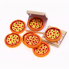 Dollhouse Pizza with Takeout Box Realistic Scene Prop Model