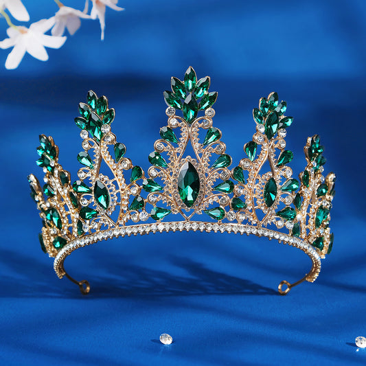 Big Crown Rhinestone Hairband Headband Party Favor Decorations