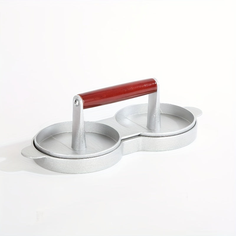 Double Hamburger Press Meat Patty Maker Mold