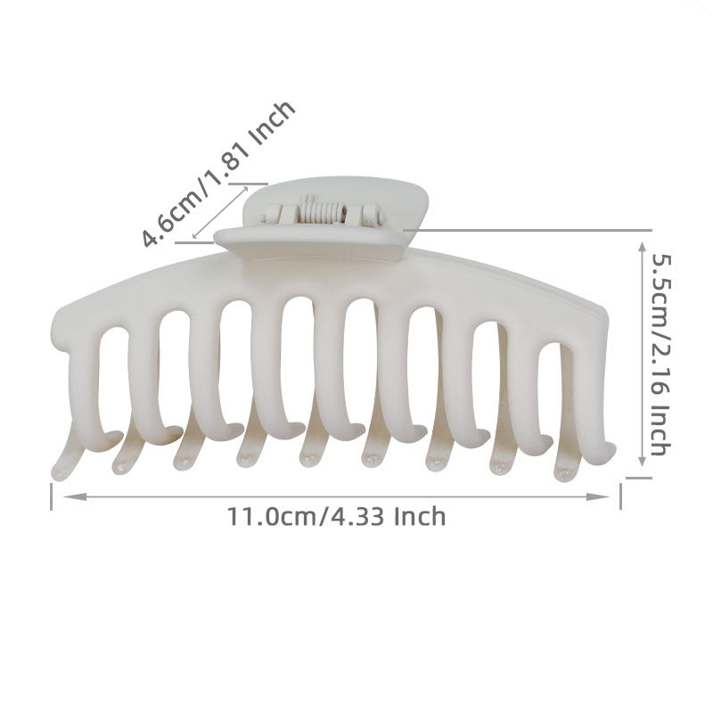 Matte Hair Claw Clips For Thick Hair
