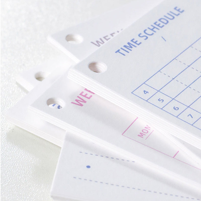 Daily Weekly Monthly To Do List Memo Pad 10 Sheets