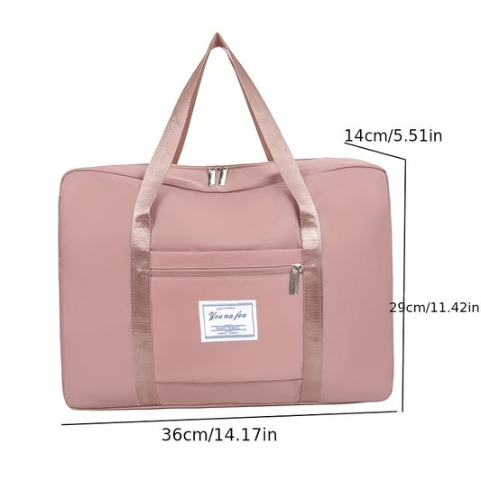 Foldable Carry on Travel Luggage Bag Large Capacity Weekender Overnight Bag