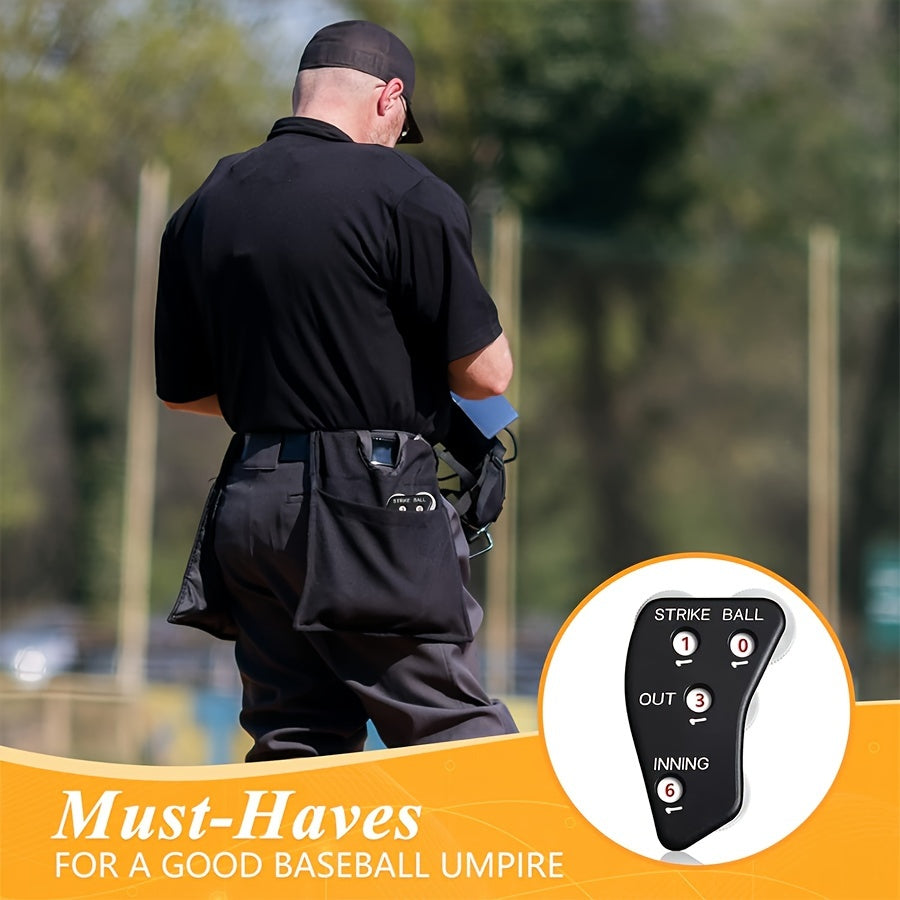 4 Wheel Baseball Umpire Clicker Counter for Scorekeeper