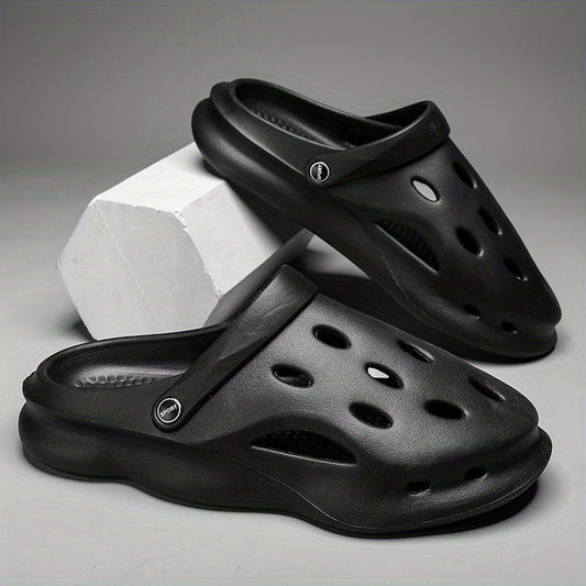 Men's Lightweight Slip On Platform Clogs Unisex Outdoor Sandals
