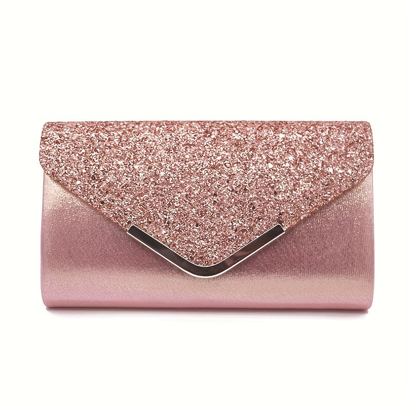 Glitter Clutch Wallet Women's Evening Bag For Party