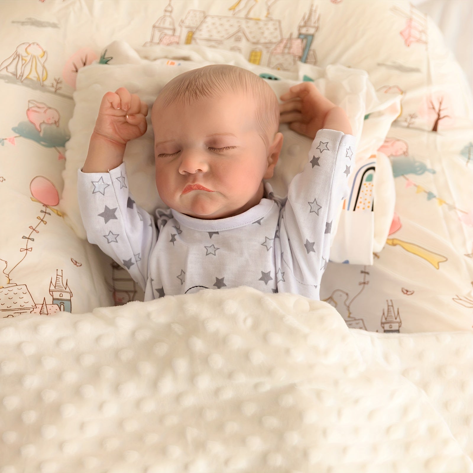 Realistic Reborn Baby Dolls 18cm Soft Vinyl Toy for Kids