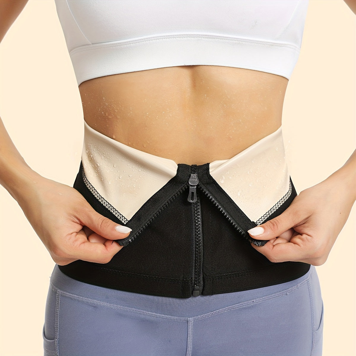 Sauna Sweat Waist Trimmer Body Shaper Waist Trainer Tummy Control