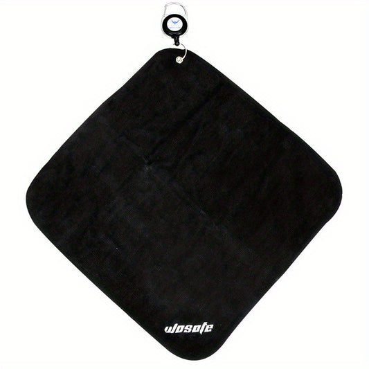 Golf Cleaning Towel Rod Cloth Ball With Hook
