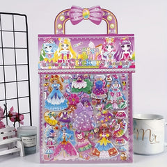 Dress Up 3D Sticker Activity Set for Kids - Random Christmas Halloween Themes