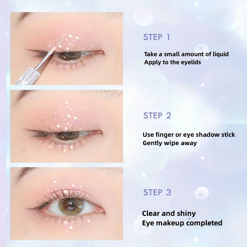 Metallic Shimmer Liquid Eyeshadow Waterproof Highlighting Eyeshadow