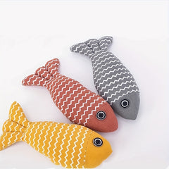 Interactive Cat Toy Durable Plush Pillows Kitten Toy