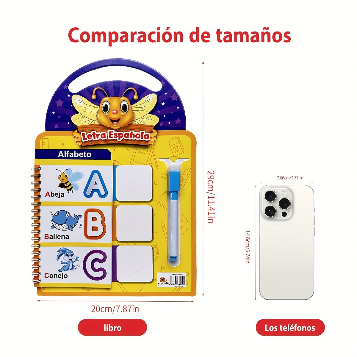 Spanish Kids' Word & Number Workbook