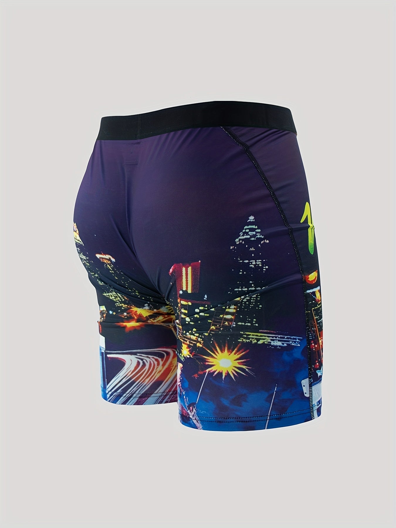 Men's Stylish Magic City Boxers High Stretch Breathable Comfort