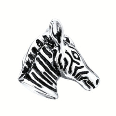Vintage Horse Head Brooch Jewelry Suit Pin Collar Pin for Men