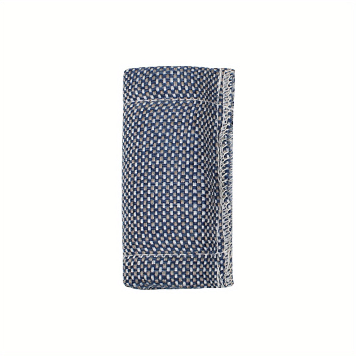 1pc Brown Fine Grid Billiards Wiping Rod Cloth