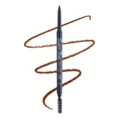 4 Colors Eyebrow Pencil with Soft Spiral Brush