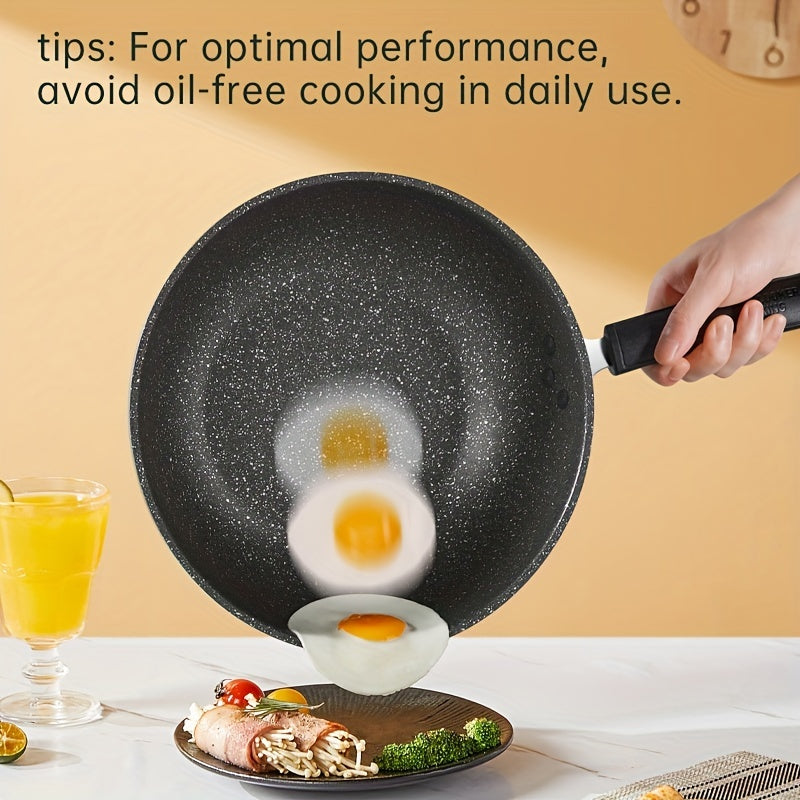 Non Stick Cast Iron Skillet for Gas Stove Top & Induction Cooker PFOA Cookware