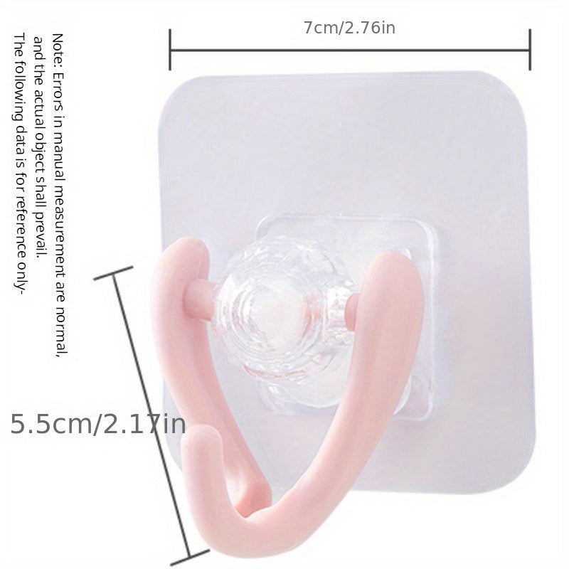 Bathroom Strong Adhesive Hook Set of 6pcs