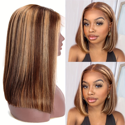 Ombre Honey Brown Short Bob Wig