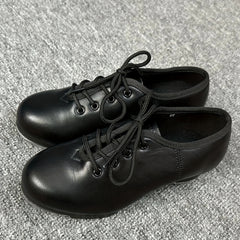 Girls Comfy Summer Dance Shoes Soft Sole Faux Leather Tap Jazz Shoes
