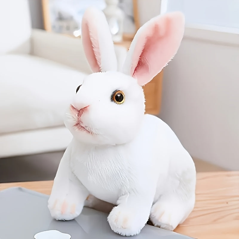 6 Inch Colorful Rabbit Plush Toy & Stuffed Animal for Holiday