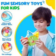 2pcs Monster Squeeze Toys Sensory Play & Fine Motor Skills Fun