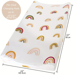 Boho Changing Pad Cover Cotton Soft Breathable